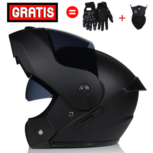 Oferta Exclusiva: Casco Modular + Guantes y Máscara Gratis!
